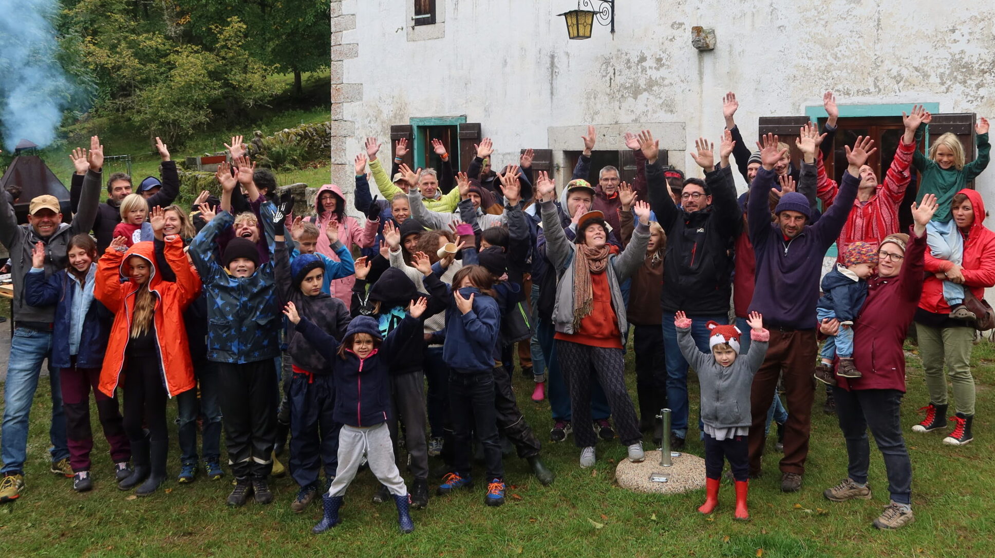 photo de groupe journée des familles 2024